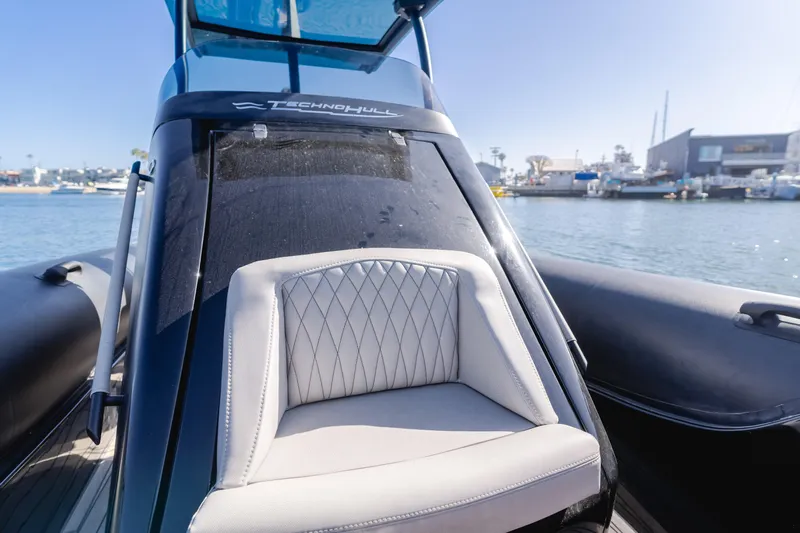  Yacht Photos Pics 2019 Technohull Sea DNA 999 boat interior with luxurious seating and waterfront view.