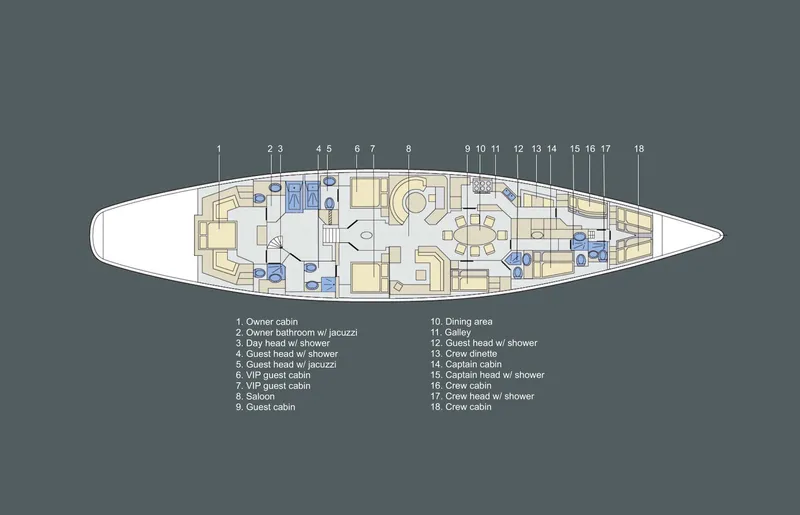 Sss Gloria Yacht Photos Pics Interior layout