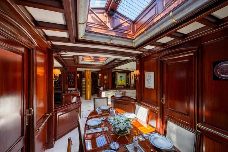 Sss Gloria Yacht Photos Pics Dining table