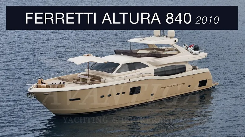  Yacht Photos Pics FERRETTI ALTURA 840