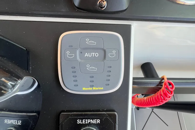  Yacht Photos Pics Control panel of 2023 Saxdor 320 GTO boat with Mente Marine system.