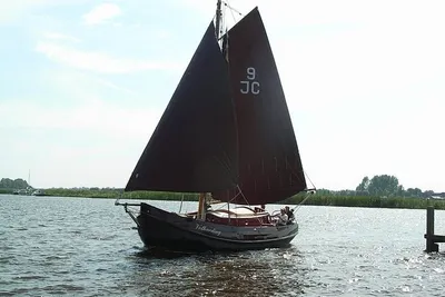 1979 Staverse Jol 8 M Platbodem