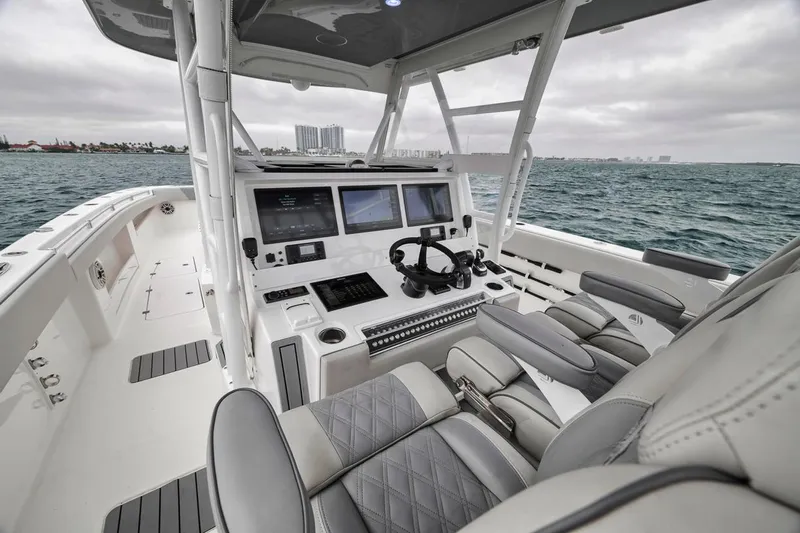 Toro Yacht Photos Pics Helm view 2