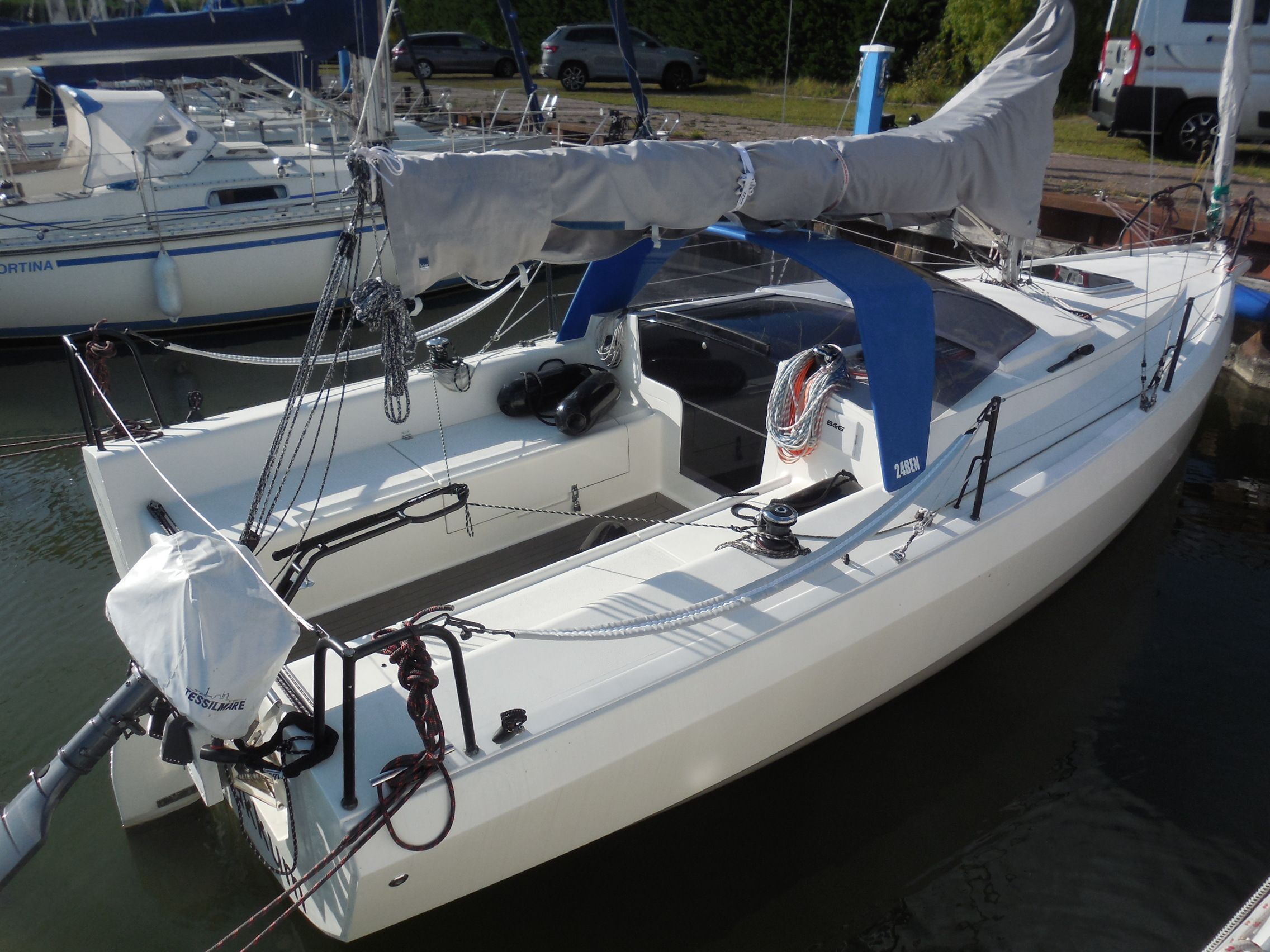 2019 Bente 24 Trailer Performance Sails