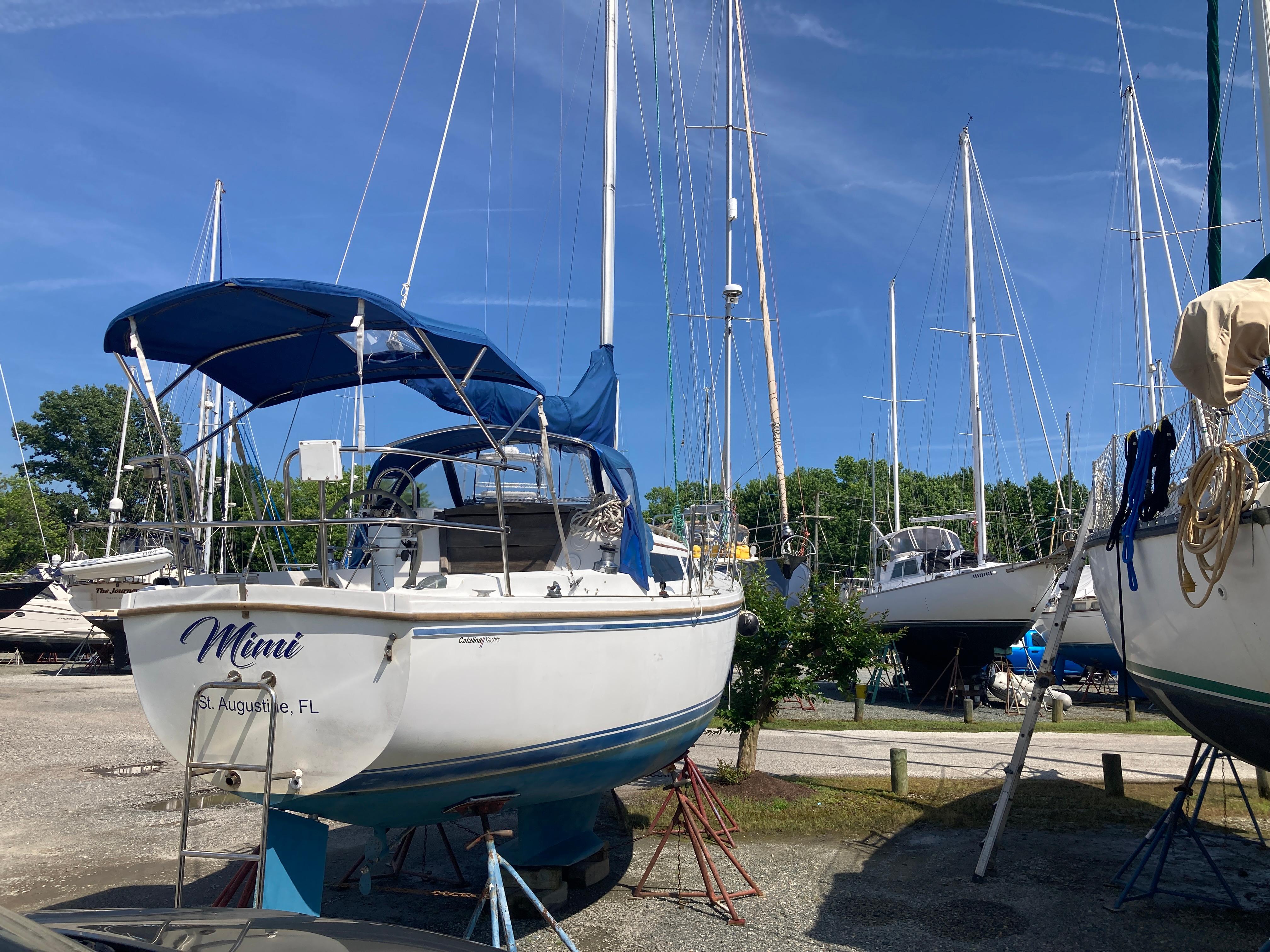 1988 Catalina 27 tall rig wing keel Sloop for sale - YachtWorld