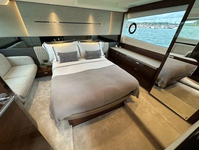  Yacht Photos Pics Princess V50 - 3 Cabin Layout - Master mid cabin