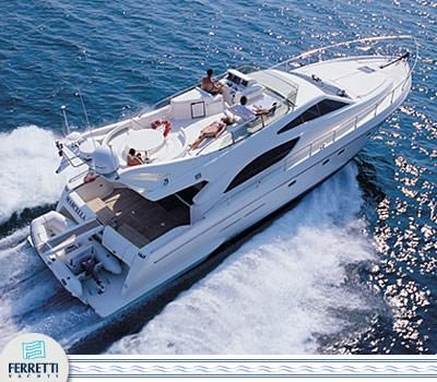 2004 Ferretti Yachts 53 
