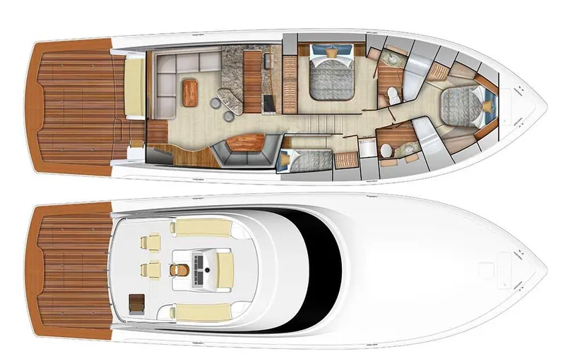 Gitana Yacht Photos Pics Interior Floor Plan