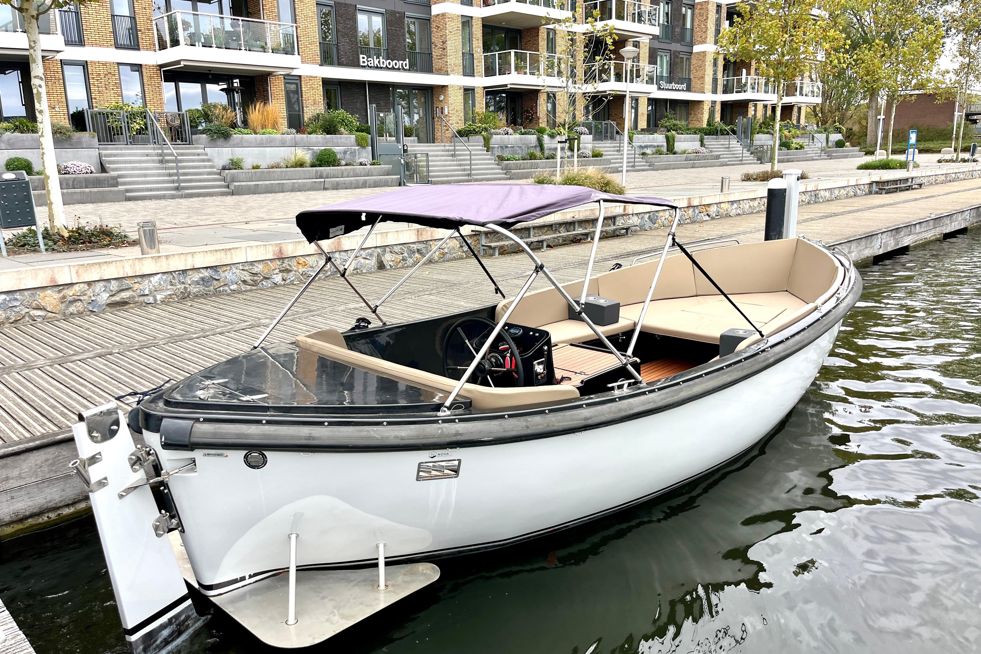 2011 Escape 750 | Steengrijs | Nieuwe kap en kussens | Yamaha 20pk