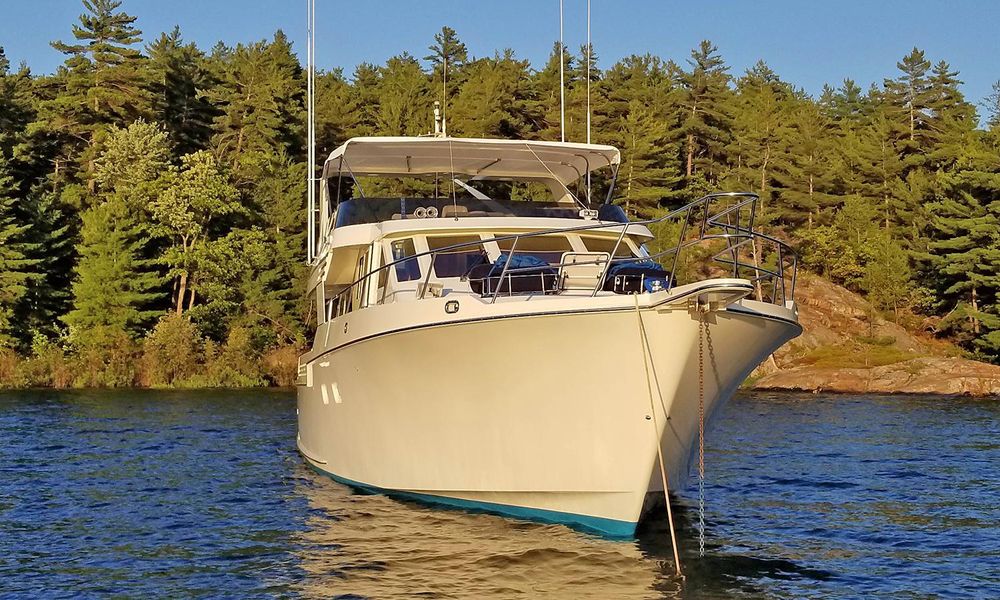 1998 Tollycraft 57 Walkaround