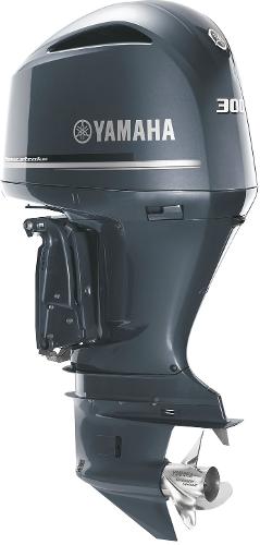 2025 Yamaha Outboards F300 Gray 30" Shaft Counter Rotation