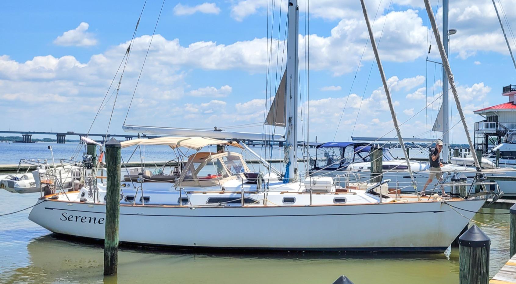 Serene Yacht for Sale | 48 Tayana Yachts New Bern, NC
