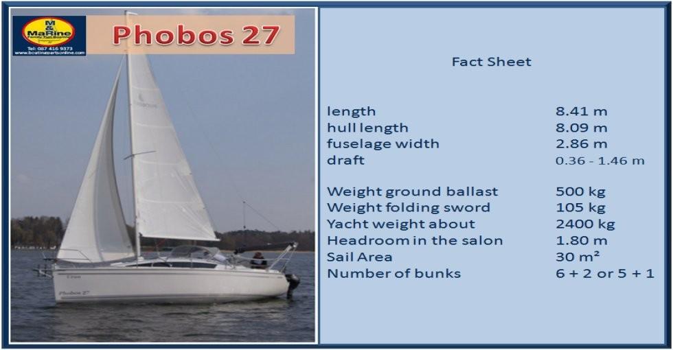 2023 Dalpol Yacht Phobos 27