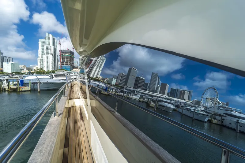 Thinks It's His Too Yacht Photos Pics 