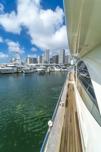 Thinks It's His Too Yacht Photos Pics 