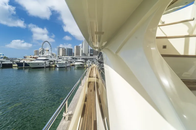 Thinks It's His Too Yacht Photos Pics 