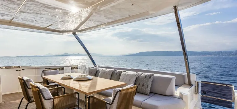  Yacht Photos Pics Manufacturer Provided Image: Ferretti Yachts 920 Cockpit