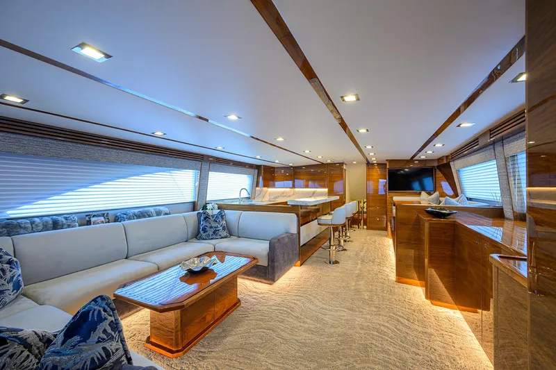 A Salt Weapon Yacht Photos Pics Viking 80 A SALT WEAPON - Salon