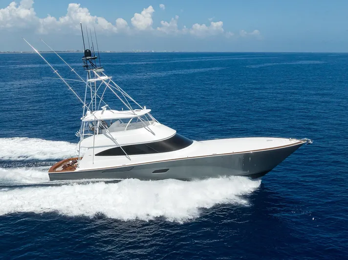 A Salt Weapon Yacht Photos Pics Viking 80 A SALT WEAPON - Running Shot