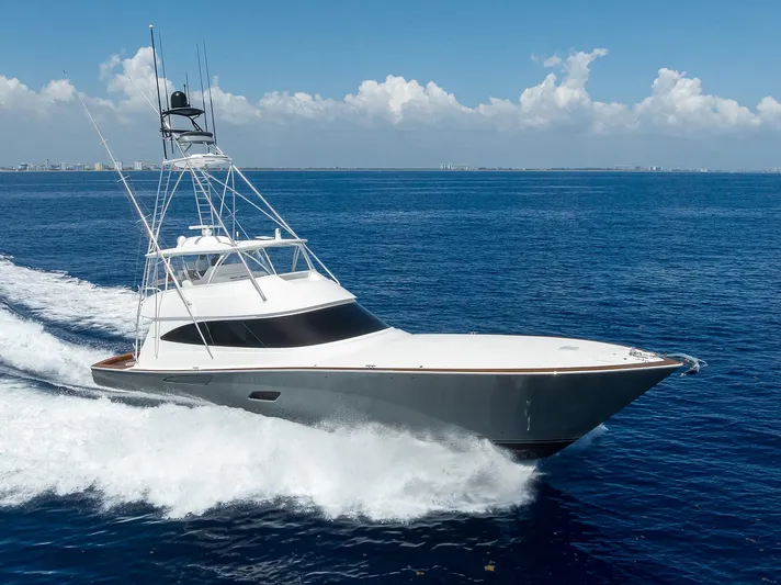 A Salt Weapon Yacht Photos Pics Viking 80 A SALT WEAPON - Running Shot