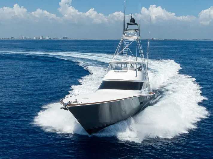 A Salt Weapon Yacht Photos Pics Viking 80 A SALT WEAPON - Running Shot