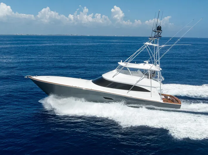 A Salt Weapon Yacht Photos Pics Viking 80 A SALT WEAPON - Running Shot