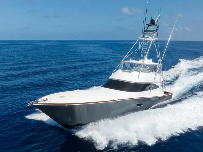 A Salt Weapon Yacht Photos Pics Viking 80 A SALT WEAPON - Running Shot