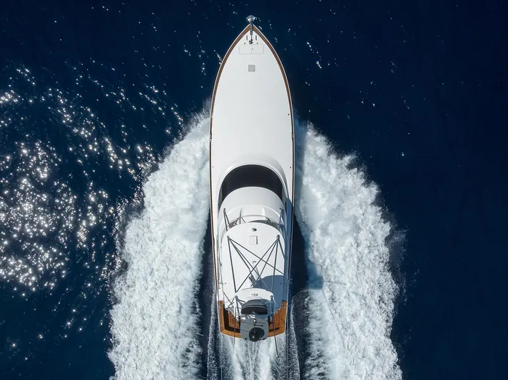 A Salt Weapon Yacht Photos Pics Viking 80 A SALT WEAPON - Aerial Profile