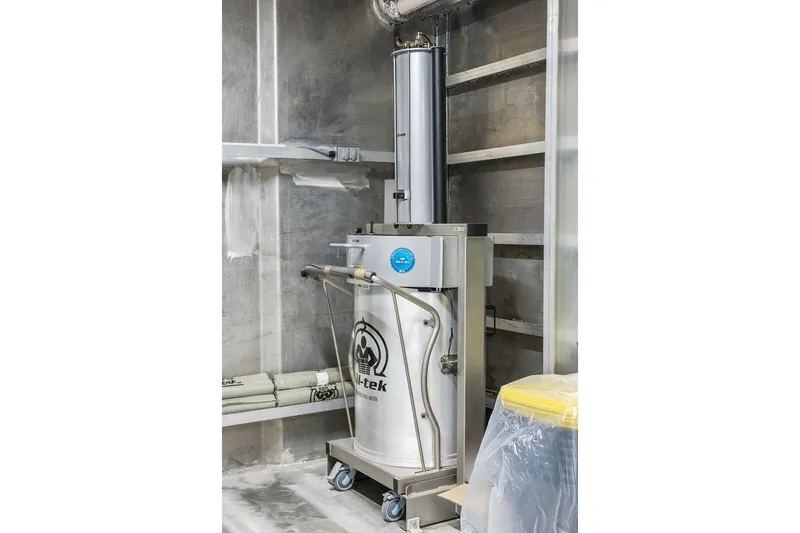 Shine Down Yacht Photos Pics Industrial Breaux Brothers 120 GLV machine in a modern facility, 2025 model.