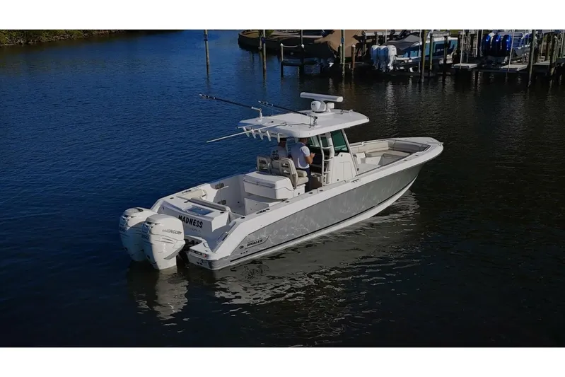 Madness Yacht Photos Pics 2018 Boston Whaler 330 Outrage - Profile