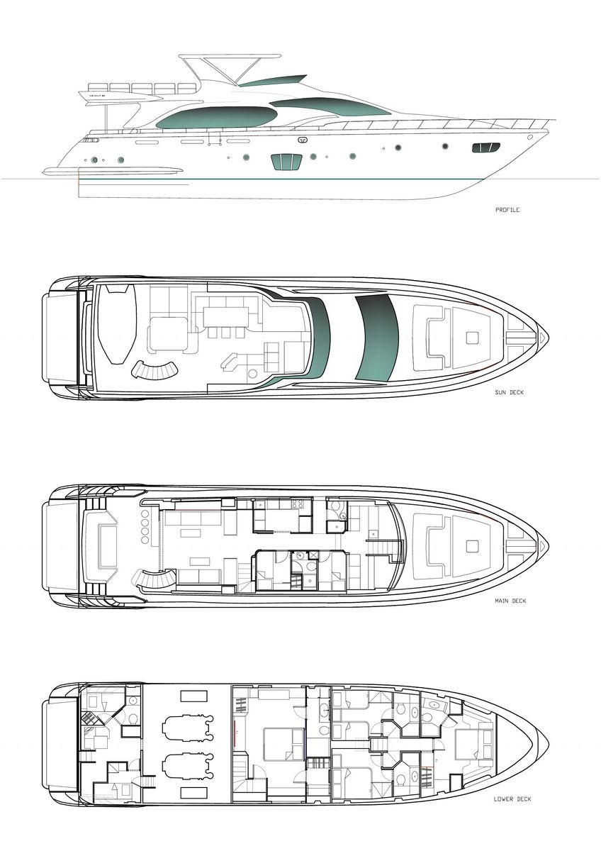 2007 Azimut 88 
