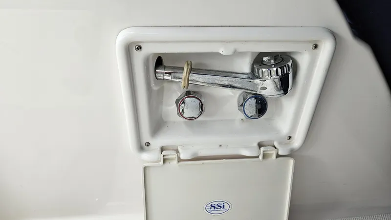  Yacht Photos Pics Boat shower faucet on a 2007 Regal 3760 Commodore.