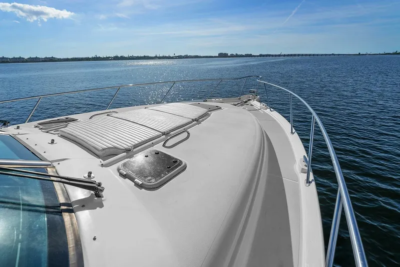 Thought About It Yacht Photos Pics 2007 Tiara Yachts 4300 Sovran - Foredeck