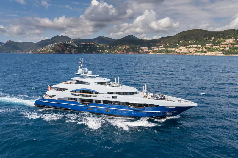 After You Yacht Photos Pics Luxurious 2011 Heesen 55m yacht cruising in scenic coastal waters.