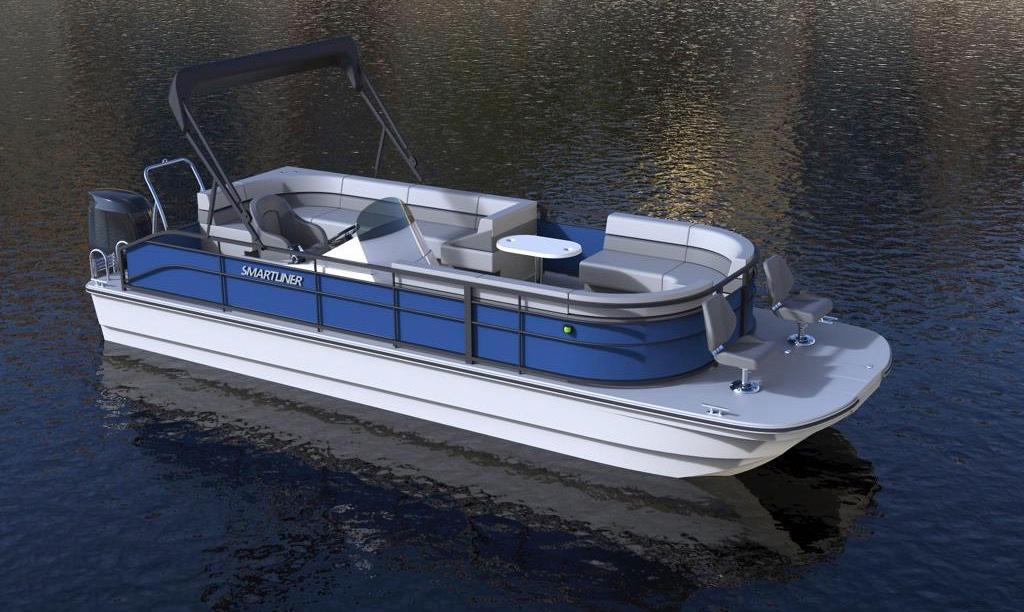2023 Smartliner Pontoon Boat GRP 23