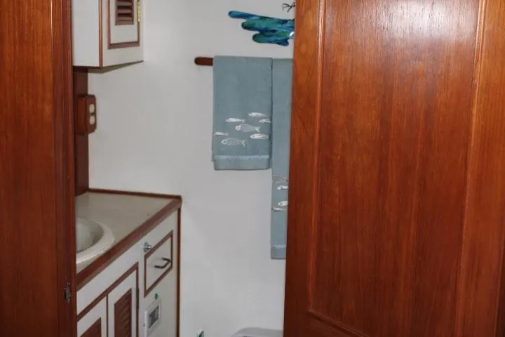 Blue Agave Yacht Photos Pics Head compartment