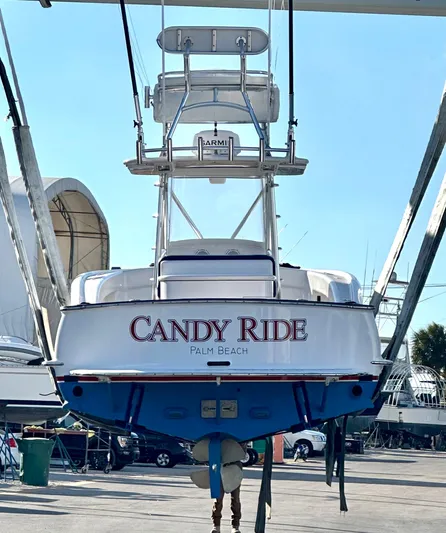 Candy Ride Yacht Photos Pics Haul Out -Recent bottom Job