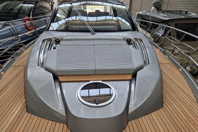 Cranchi St 60 2023 Yacht Photos Pics 2023 Cranchi 60 ST yacht with sleek deck design and modern features.