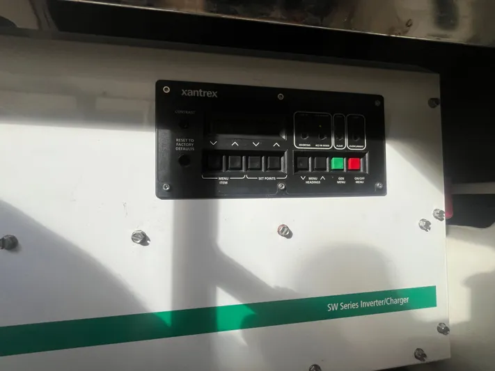 September Song Yacht Photos Pics Xantrex SW Series Inverter/Charger on DeFever 55, year 2007.