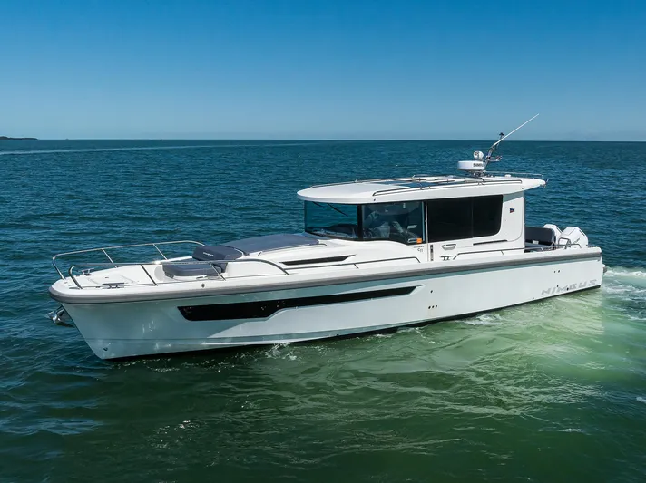 Sea Nn Me III Yacht Photos Pics 2024 Nimbus C-11 - Exterior profile on the water