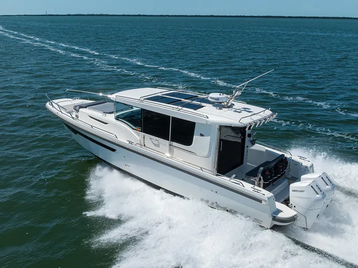 Sea Nn Me III Yacht Photos Pics 2024 Nimbus C-11 - Exterior profile on the water