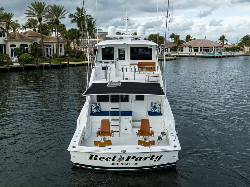 1992 Hatteras 65 Enclosed Bridge