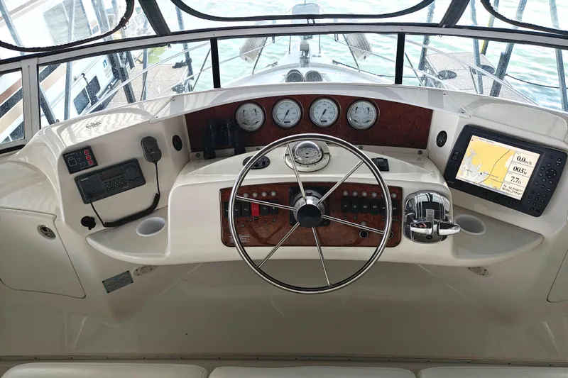 Diversion III Yacht Photos Pics Helm