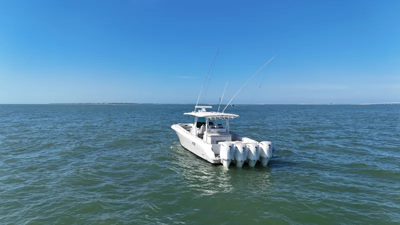  Yacht Photos Pics 2017 HCB 42 Siesta boat on open sea.