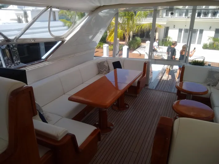 Alchemist Yacht Photos Pics Aft Deck