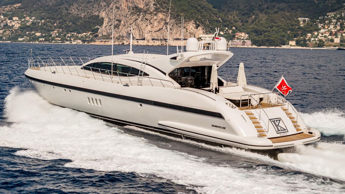 2013 Mangusta 109 
