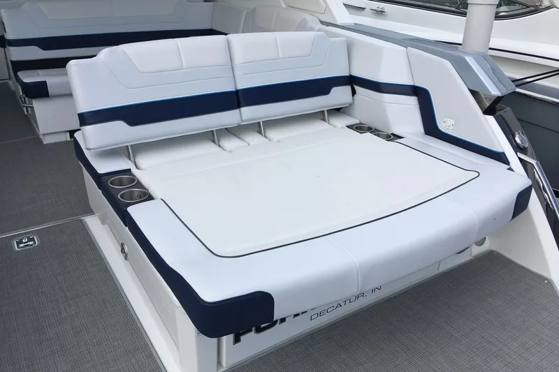  Yacht Photos Pics Manufacturer Provided Image: 2026 Formula 380 Super Sport Crossover OB boat with spacious seating and modern design.