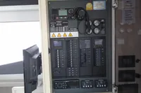 Electrical control panel on a 2017 Leopard 45 catamaran.