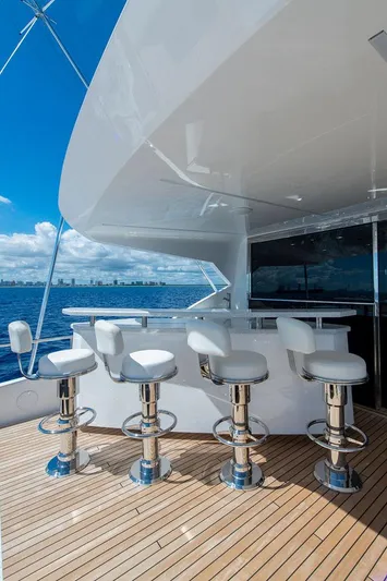 Obsession Yacht Photos Pics Boat Deck Bar