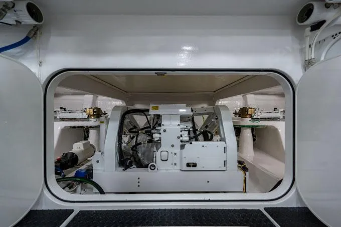 Obsession Yacht Photos Pics SeaKeeper 35 Gyro